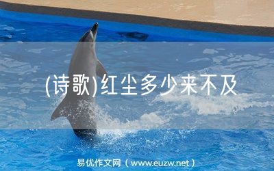 易優(yōu)作文網(wǎng)——(詩(shī)歌)紅塵多少來(lái)不及