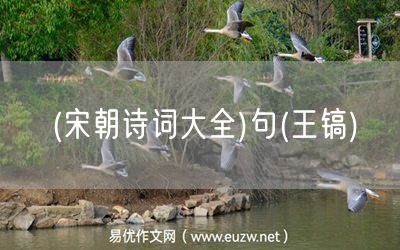 易優(yōu)作文網(wǎng)——(宋朝詩(shī)詞大全)句(王鎬)
