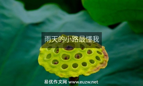 雨天的小路最懂我