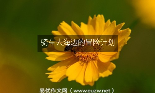 騎車去海邊的冒險計劃